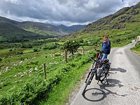 Even een break op de Cap of Dunloe
