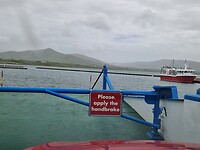Ook al is het maa5 5 minuten. Een ferry blijft leuk