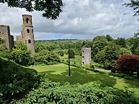 Blarney Castle omgeving hoger gelegen gebied gezien