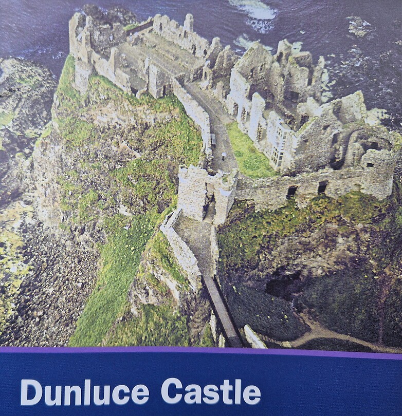 Dunluce Castle overzicht