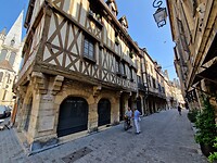 Prachtige straatjes in Dijon