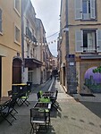 Nog een typisch straatje in Clermont Ferrand