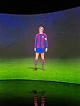 Een hologram van Cruyff,  zo echt.....