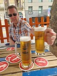 Wat kan die smaken na een lange dag. Proost....