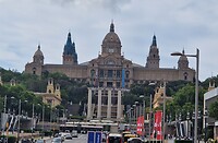 Het paleis op placa Espanjol