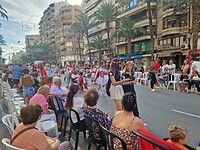 Begin van de parade