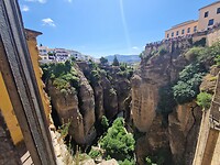 Uitzicht vanaf Puente Nuevo
