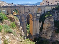 Achterkant Puente Nuevo
