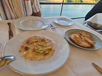 Prawn carpaccio