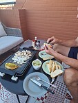 Ook op het terras in Sevilla het plaatje gebruikt.