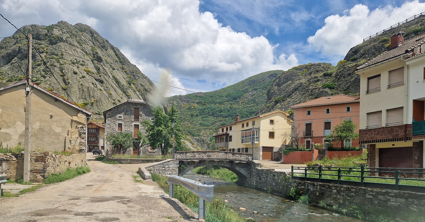 Één van de dorpjes in de Picos de Europa
