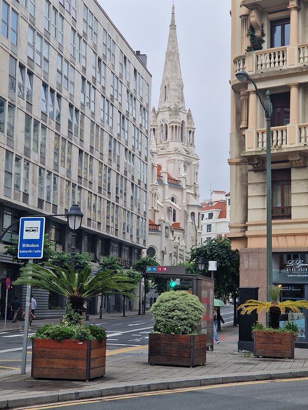 Straatje in Bilbao
