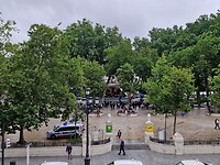 Gezelligheid op het plein