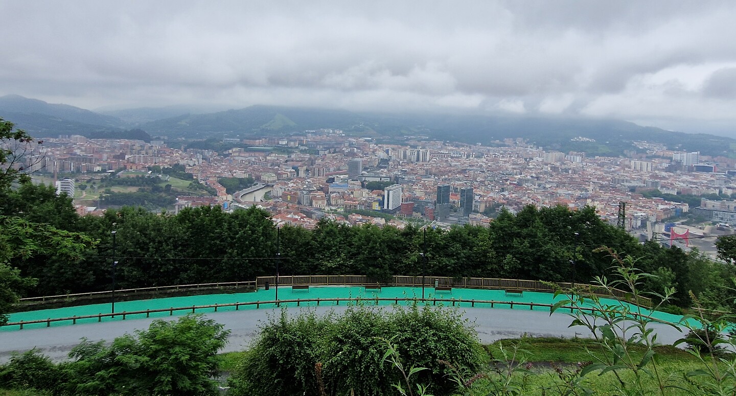 Bilbao van bovenaf