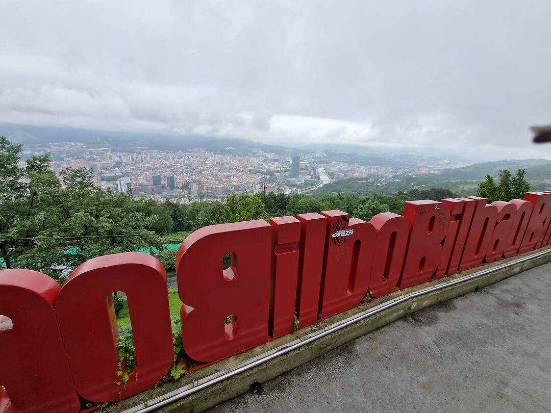 Bilbao van bovenaf