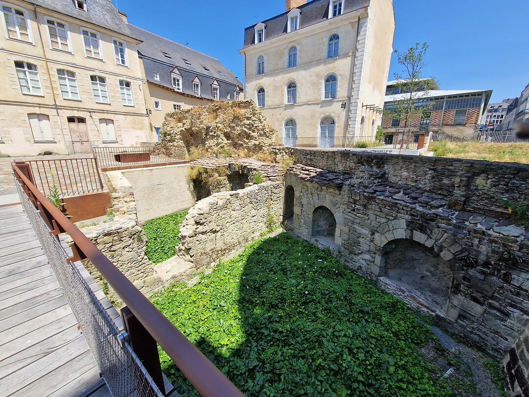 Oude opgraving in Rennes