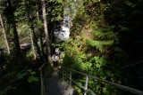 De weg naar Moul Falls