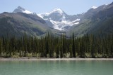 Nog een mooi uitzicht vanaf maligne Lake