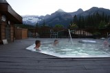 Hot Tub bovenop hotel Deer Lodge