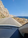 Prachtige kustweg op Chios