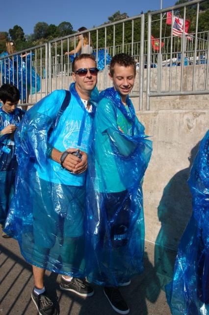 Frank en Wes klaar voo de maid of Mist