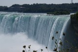 Zijkant Horseshoe Falls vanaf de Canadeese kant.