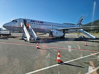Airbus A320 van Aegan air.