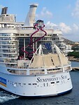 Het mega schip Sypmhony of the seas