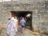 We gaan de Walled city of Cartagena in