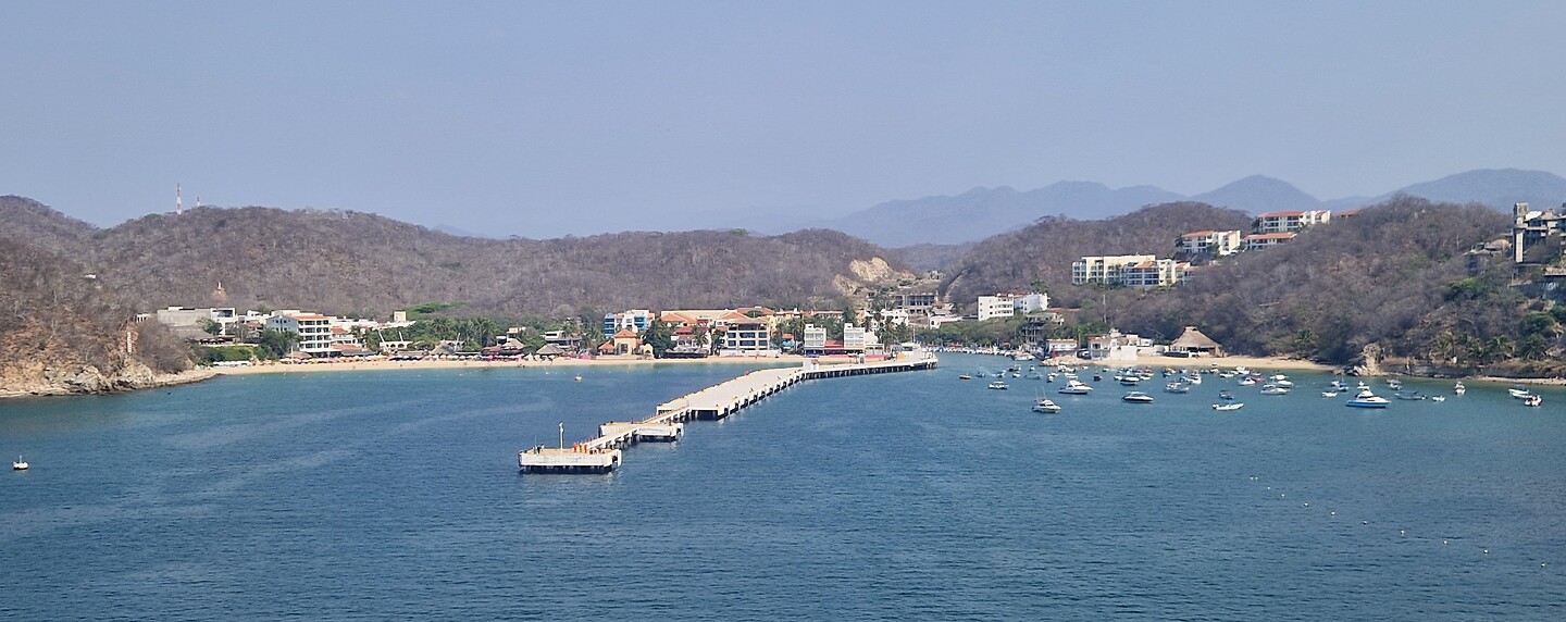 Aankomst Huatulco