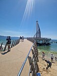 De pier in zone Romanica
