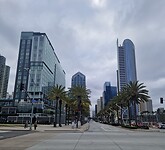 San Diego voor de drukte begint.