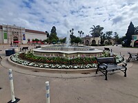 Fontein in het Balboa Park