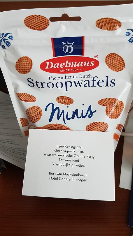 Zo'n leuke geste.