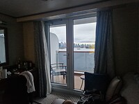 Voor de laatste keer wakker geworden met uitzicht. Dit gaan we echt even missen. Zo relaxt.