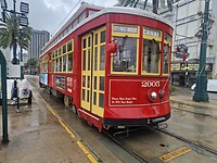 Tram in New Orleans