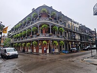 Prachtige balkons in the French Quarter