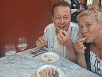Weer eens wat anders. Truffled Crab claws