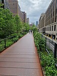 Alle groen in dit High line park is goed onderhouden