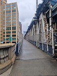 Begin van de Manhatthan Bridge aan de Brooklyn kant