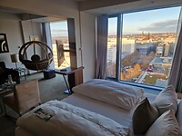 Onze kamer in het Occidental Dresden Newa hotel.