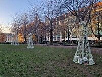 Kerstengeltjes overdag