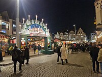 De grote kerstmarkt op de Markt