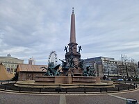 De Mendebrunnen fontein