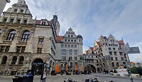 Het gemeentehuis van Leipzig