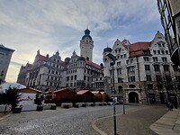 Het gemeentehuis van Leipzig