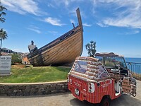 Boven in het dorp Camara de Lobos