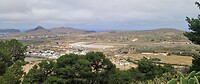 Het vliegveld van Porto Santo.