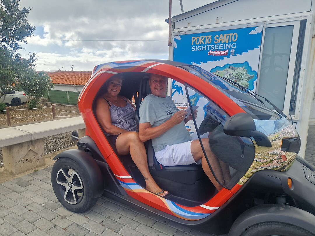 Samen in een Renault Twizy