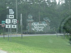 Ingang Okefenokee Swamp Park